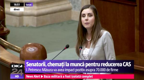 coroana mortuara la senat
