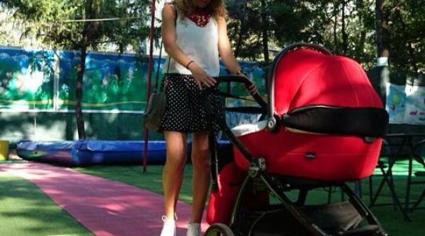 carmen bruma la petrecere alaturi de fiul ei vlad