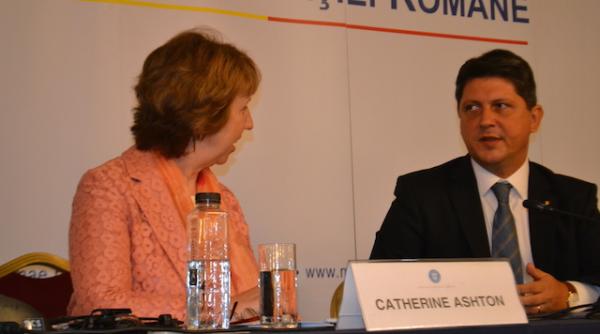 catherine ashton in romania sper ca toata lumea in elege efortul enorm pe care l a i depus