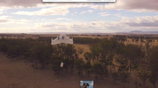 google testeaza drone pentru livrarea produselor catre clienti