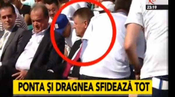 imagini cu klaus iohannis de la protestul de joi cum comenteaza rare bogdan