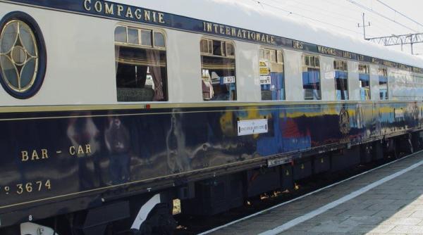 trenul de lux orient express a ajuns in romania