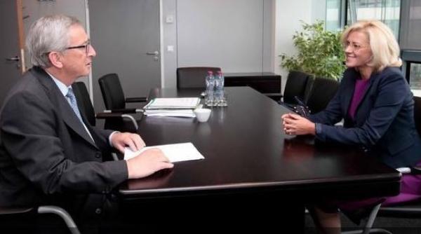 corina cretu audiata de juncker pentru postul de comisar european