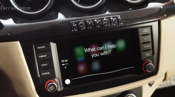 primul ferrari ff echipat cu apple carplay  livrat in italia   video
