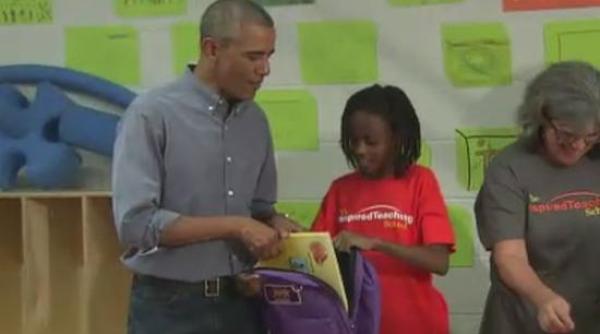 sinceritatea unei feti e l a dezarmat pe barack obama video