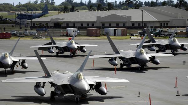 ce putere au superavioanele f 22 trimise in lupta pentru prima data de sua