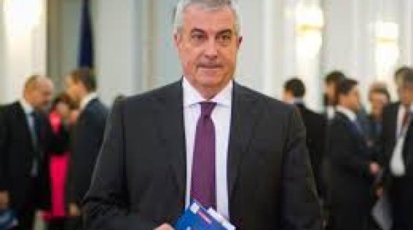 calin popescu tariceanu i i lanseaza candidatura la preziden iale la palatul parlamentului