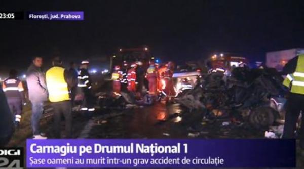 incredibil accidentul de pe dn1 provocat de un sinuciga