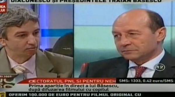 dan diaconescu traian basescu culisele unei discu ii senza ionale