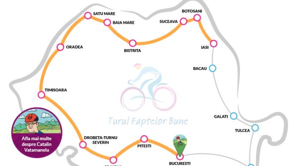 tur fapte bune catalin vatamanelu ie eanul care a mers mii de kilometri pe bicicleta pentru copiii din centrele sociale