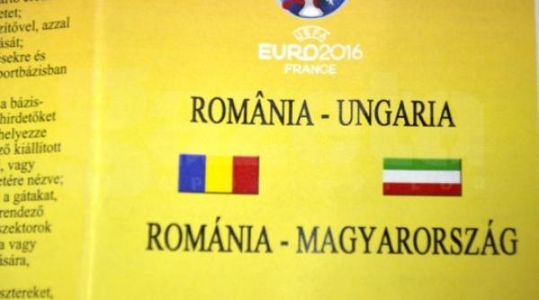 romania ungaria gafa pliante meci romania ungaria
