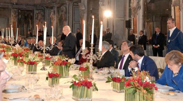 basescu summit asia europa primele imagini cu basescu la intalnirea cu liderii mondiali foto