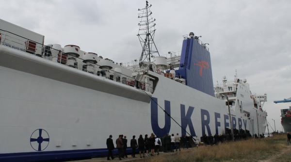 inaugurare linie maritima feribot pe ruta constan a batumi ilicevsk