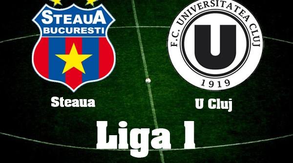 steaua revine in fruntea clasamentului dupa victoria la scor impotriva u cluj