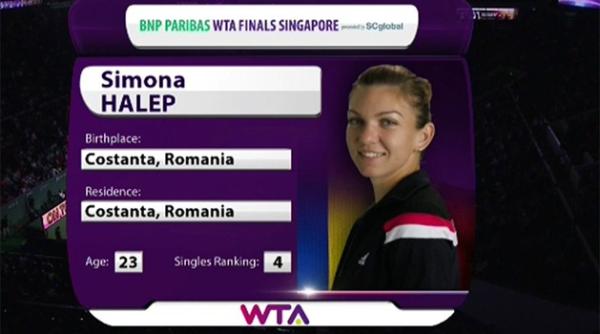 turneul campioanelor 2014 singapore gafa comisa de organizatori cu privire la simona halep