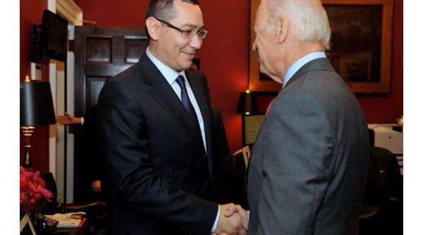 ponta a dezvaluit ce a discutat cu biden