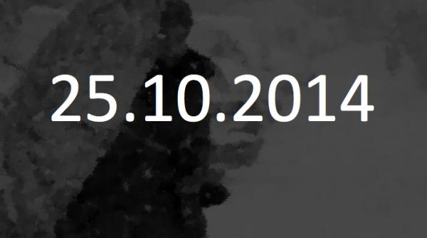 de ce 25 octombrie 2014 va ramane in istorie