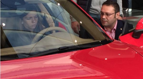 simona halep automobil porsche primit cadou foto