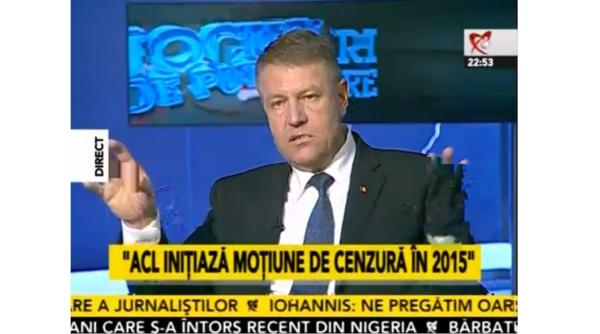 alegeri prezidentiale 2014  iohannis  ce procent crede ca obtine in primul tur