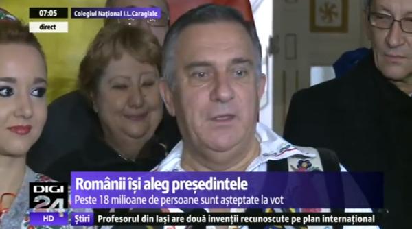 alegeri prezidentiale 2014 gheorghe funar in costum popular la vot vom aduce inapoi romanii pleca i