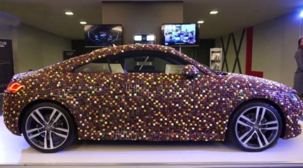 audi tt cum arata noul audi tt invelit in ciocolata