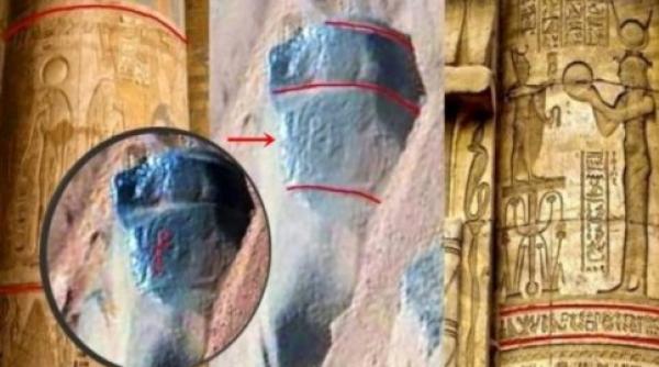 descoperire marte insemne asemanatoare cu hieroglifele egiptene