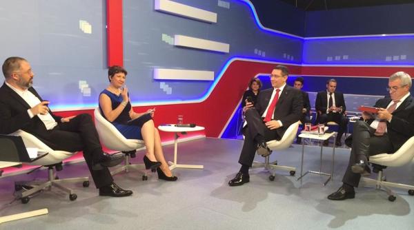 klaus iohannis victor ponta dezbatere tv moment inedit foto