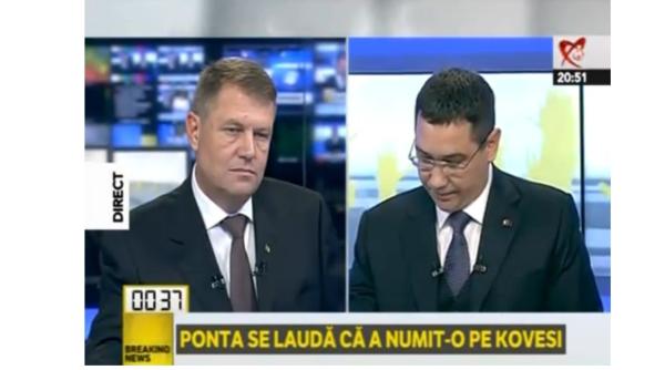 alegeri preziden iale 2014 iohannis catre ponta dumneavostra trebuie sa demisiona i nu corla ean