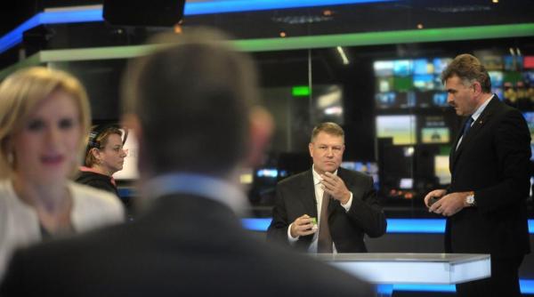 cum l a ajutat klaus iohannis pe victor ponta la dezbaterile tv