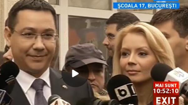 alegeri preziden iale turul ii victor ponta declara ii dupa vot cred foarte mult in romania