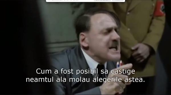parodie reac ia lui hitler la vestea ca victor ponta a pierdut alegerile video