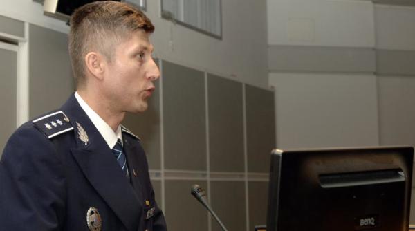 comisarul florin inca interviu despre conferin a de la casa de cultura mihai eminescu targu mure