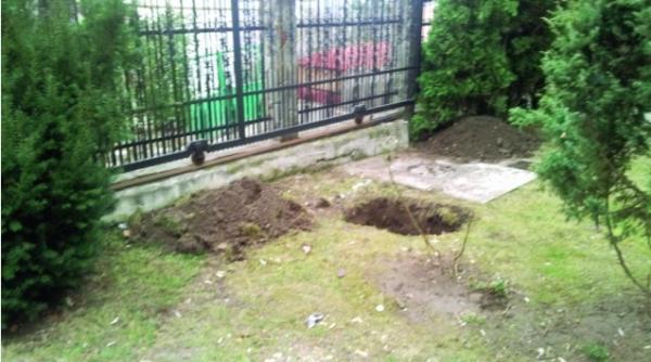 amenintari mafiote interlopii i au sapat unui senator mormant in curte