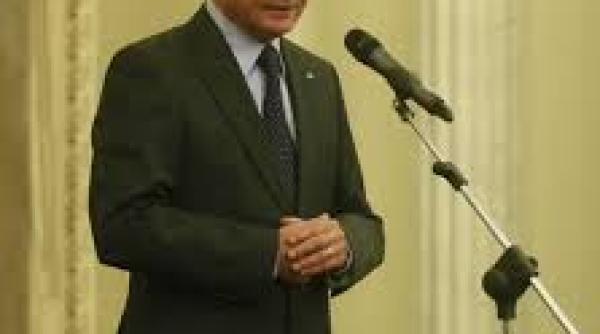 traian basescu ceremonie scurta la cotroceni