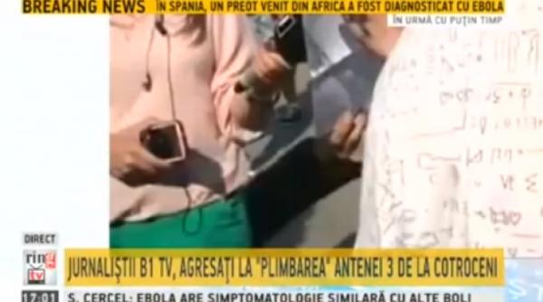 plimbarea liberta ii ce s a intamplat cu barbatul care a lovit o jurnalista b1 tv