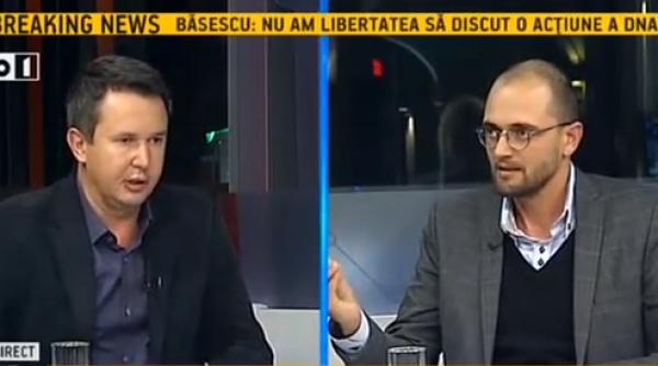 turturica i oreste scandal la b1 tv din cauza lui basescu doar un ofi er tanar de securitate