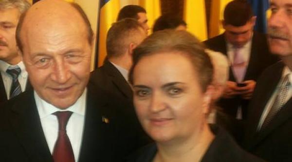 narcisa iorga fotografie alaturi de traian basescu de 1 decembrie