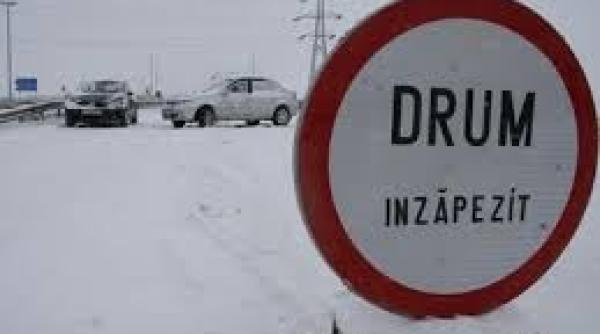 drumuri nationale pe care circulatia este ingreunata din cauza zapezii