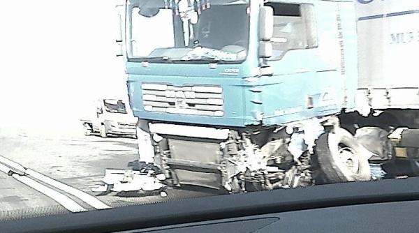 cluj accident grav o ma ina i un tir s au izbit pe dn 1