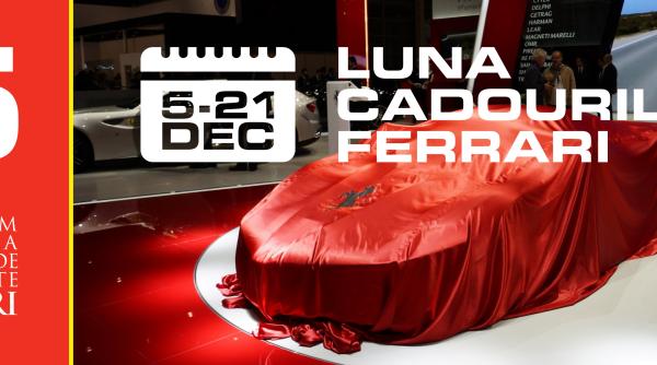 luna cadourilor ferrari reduceri aniversare