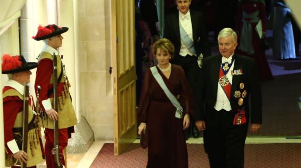 principesa margareta si principele radu la palatul buckingham