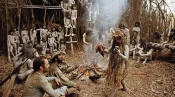 bancul zilei naufragiat pe o insula de canibali