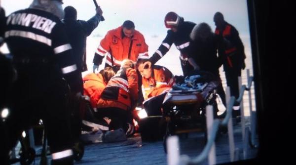 elicopter smurd prabu it in lacul siutghiol