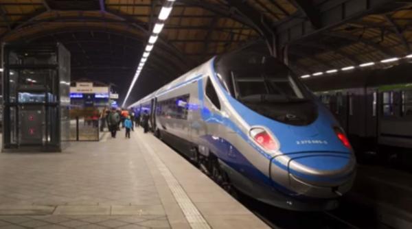 polonia prima calatorie cu trenul pendolino