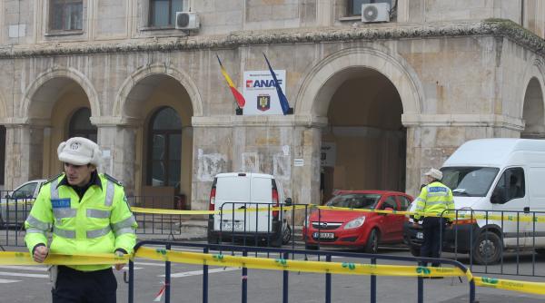 anaf pune secchestru pe o parcare pentru a i face reclama