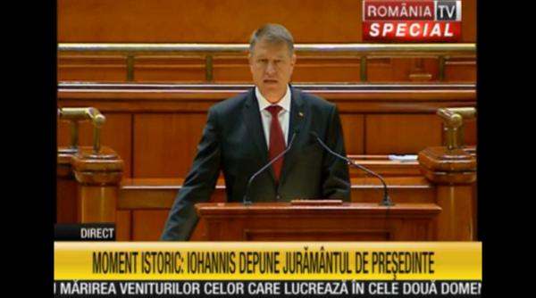 klaus iohannis a devenit oficial noul pre edinte al romaniei