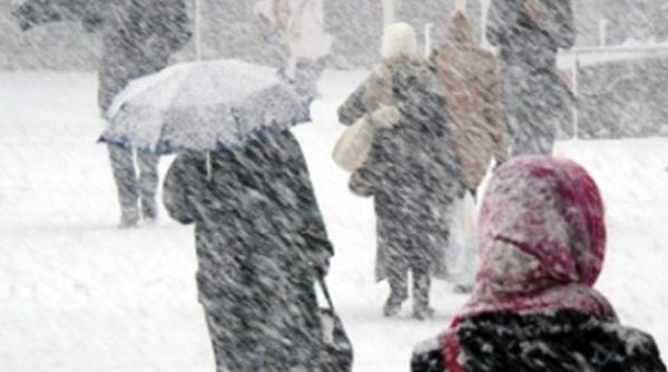 cod portocaliu de ninsori i viscol in noua judete