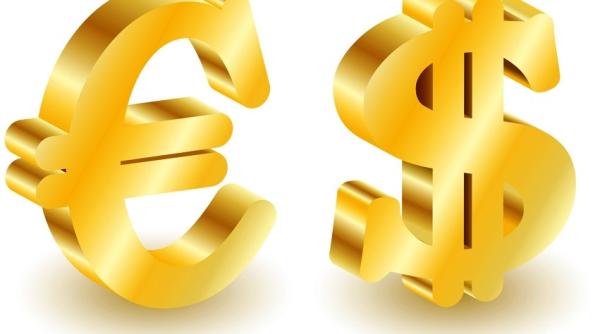 euro la cel mai scazut nivel din ultimii noua ani fata de dolar