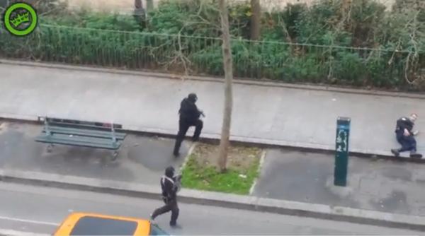 atac terorist charlie hebdo poli ist francez ucis cu sange rece in timpul atacului din paris video