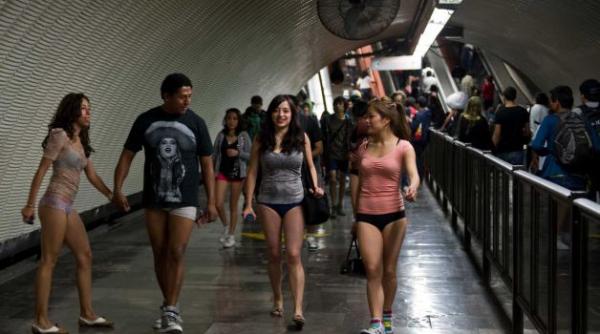 no pants subway ride bucuresti grupul de ini iativa